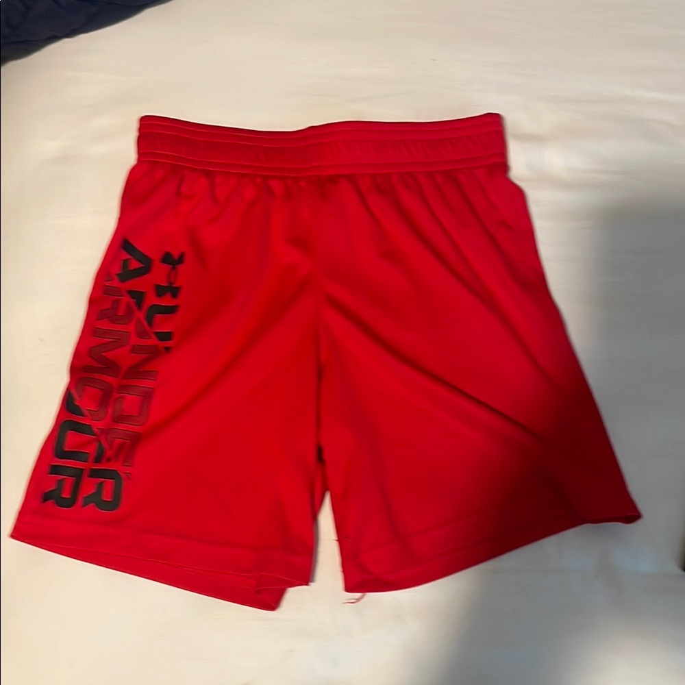 Under Armour Bold Red Sports Shorts